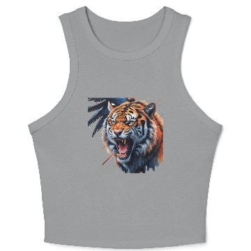 Discover Fierce Roar Crop Tank Top