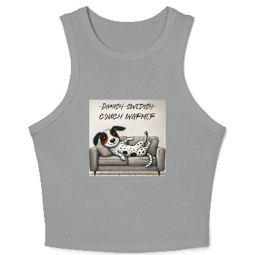 Discover Farm dog Crop Tank Top