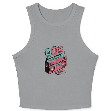 Discover 90s music Crop Tank Top