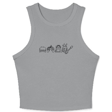 Discover Icon kid life Crop Tank Top