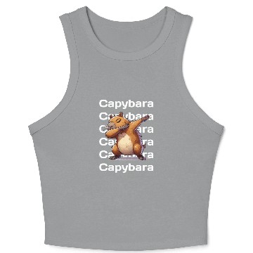 Discover Capybara Crop Tank Top