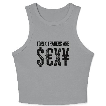 Discover Forex Traders Are Sexy - Profits & Power Crop Tank Top