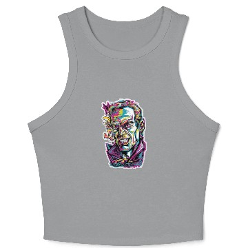 Discover Graffiti Villain Crop Tank Top