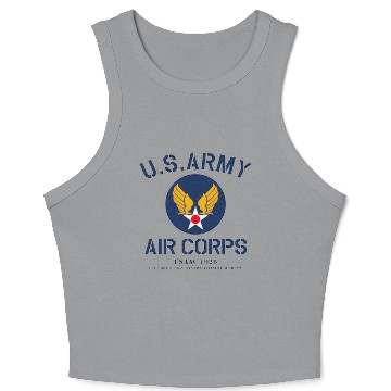 Discover US Air Force 13 Crop Tank Top