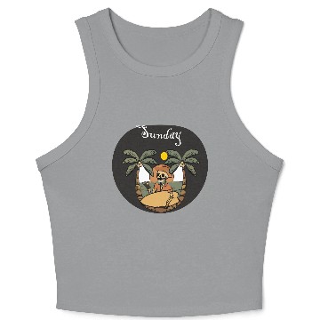Discover sunday Crop Tank Top