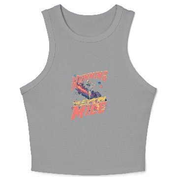 Discover Marathon Marathoner Running Crop Tank Top