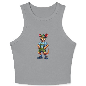 Discover Bavarian Kangaroo Crop Tank Top