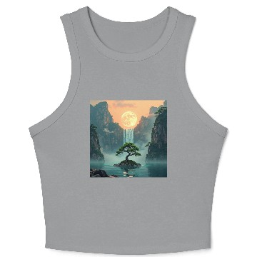 Discover Harmonious Night 2 Crop Tank Top