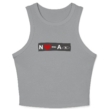 Discover AI Love Crop Tank Top