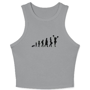 Discover Evolution Of A Cheerleader Crop Tank Top