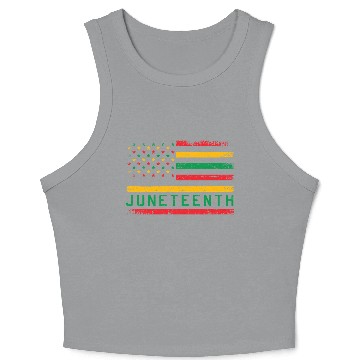 Discover Juneteenth Crop Tank Top