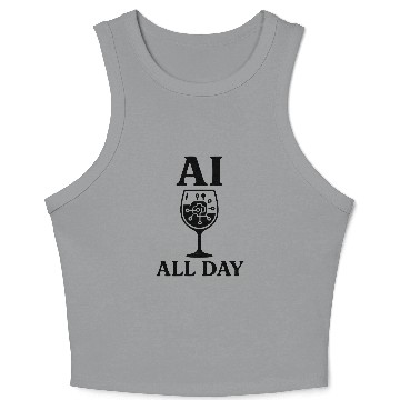 Discover AI All Day Crop Tank Top