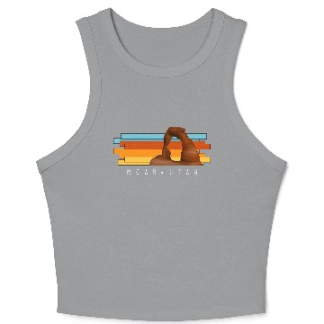Discover Moab Arch Painting Crop Tank Top
