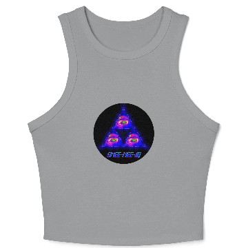 Discover Multi Dimensional Beings 3D Crop Tank Top