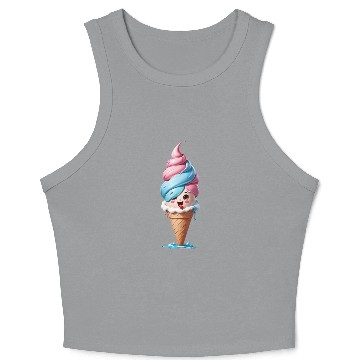 Discover Ice cream Crop Tank Top