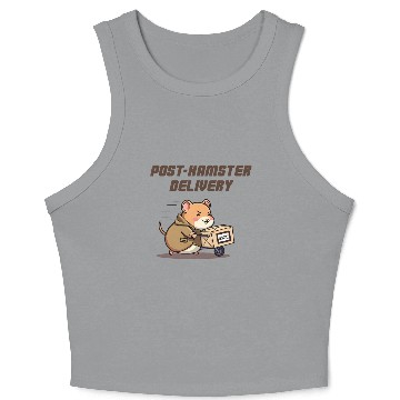 Discover Post-Hamster Delivery Crop Tank Top