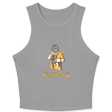 Discover Wolf street Crop Tank Top