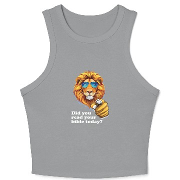Discover Did You Read Your Bible Today - Christian Crop Tank Top