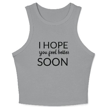 Discover Hope son Crop Tank Top
