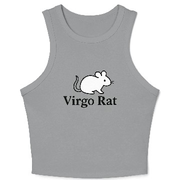 Discover Virgo Rat Crop Tank Top