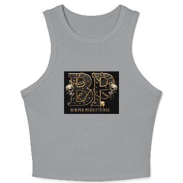 Discover Royal Menace The Skull Standard Crop Tank Top