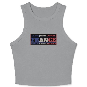 Discover FRANCE Crop Tank Top