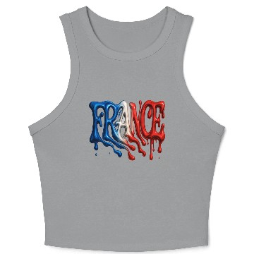 Discover FRANCE Crop Tank Top