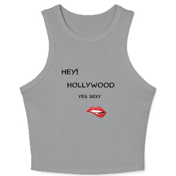 Discover HEY! Hollywood Yes Sexy Crop Tank Top