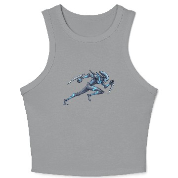 Discover Velocity Alien (Speedster) Cartoon Crop Tank Top