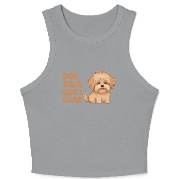Discover Dog Hair, Don’t Care Crop Tank Top