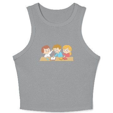 Discover Head Start Crew Early Education Crop Tank Top