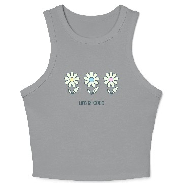 Discover Cute flower Daisy Crop Tank Top