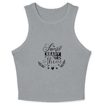Discover Celestial Sparkle Galaxy Illustration Crop Tank Top