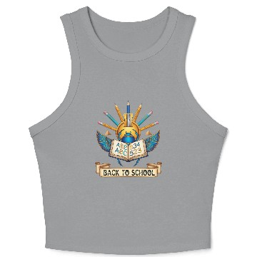 Discover Back to School – Egyptian Inspired Design Crop Tank Top
