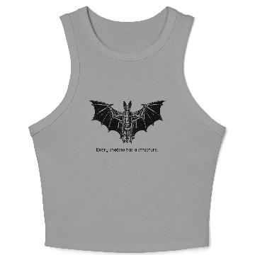 Discover Cyberpunk Bat Circuit Design Crop Tank Top