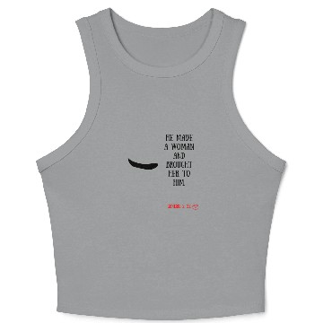 Discover Couple Crop Tank Top - Eve