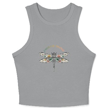 Discover D83C DF38 Embrace Change – Inspirational Drag Crop Tank Top