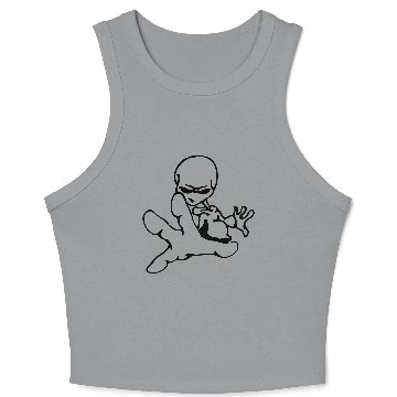 Discover alien Crop Tank Top