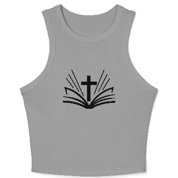 Discover cross bible 1c Crop Tank Top