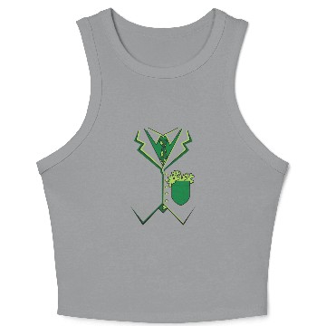 Discover Irish Tuxedo Suit Crop Tank Top
