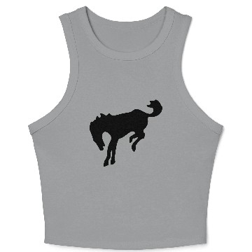 Discover darr horse 01 Crop Tank Top