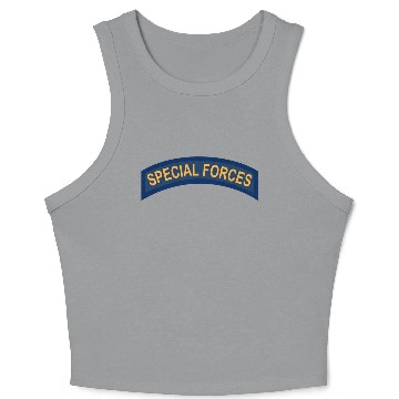 Discover Special Forces tab Crop Tank Top