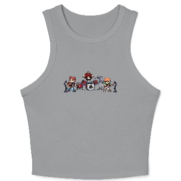 Discover Scott Pilgrim Band Crop Tank Top