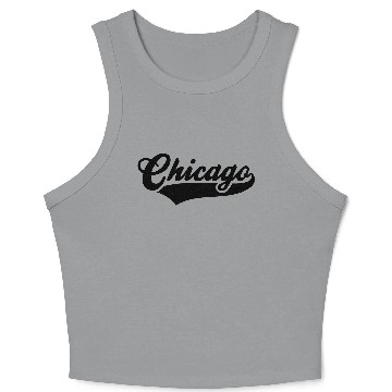 Discover Chicago Crop Tank Top