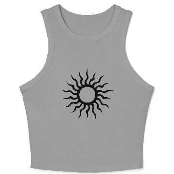 Discover Tribal Sun Crop Tank Top