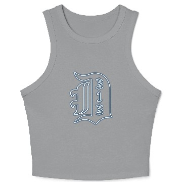 Discover 313 Big Detroit D Crop Tank Top