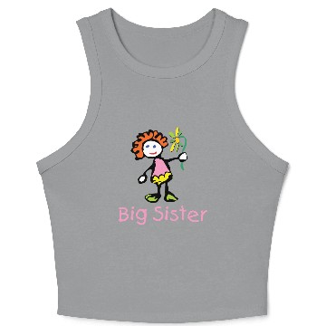 Discover Big Sister Crop Tank Top