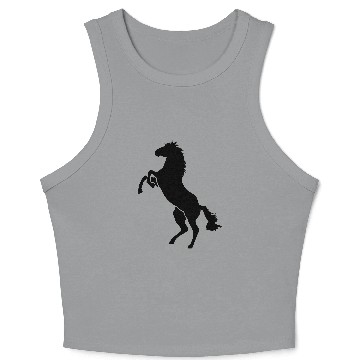 Discover Horse - Western Crop Tank Top