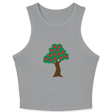 Discover ♥ټApple Tree-Eat More Awesome Fruitټ♥ Crop Tank Top