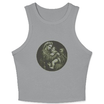 Discover Madonna della seggiola 01 Crop Tank Top